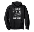Funny Hockey Penalty Box Hockey Hoodie - Aesthetic Graphic Men Women