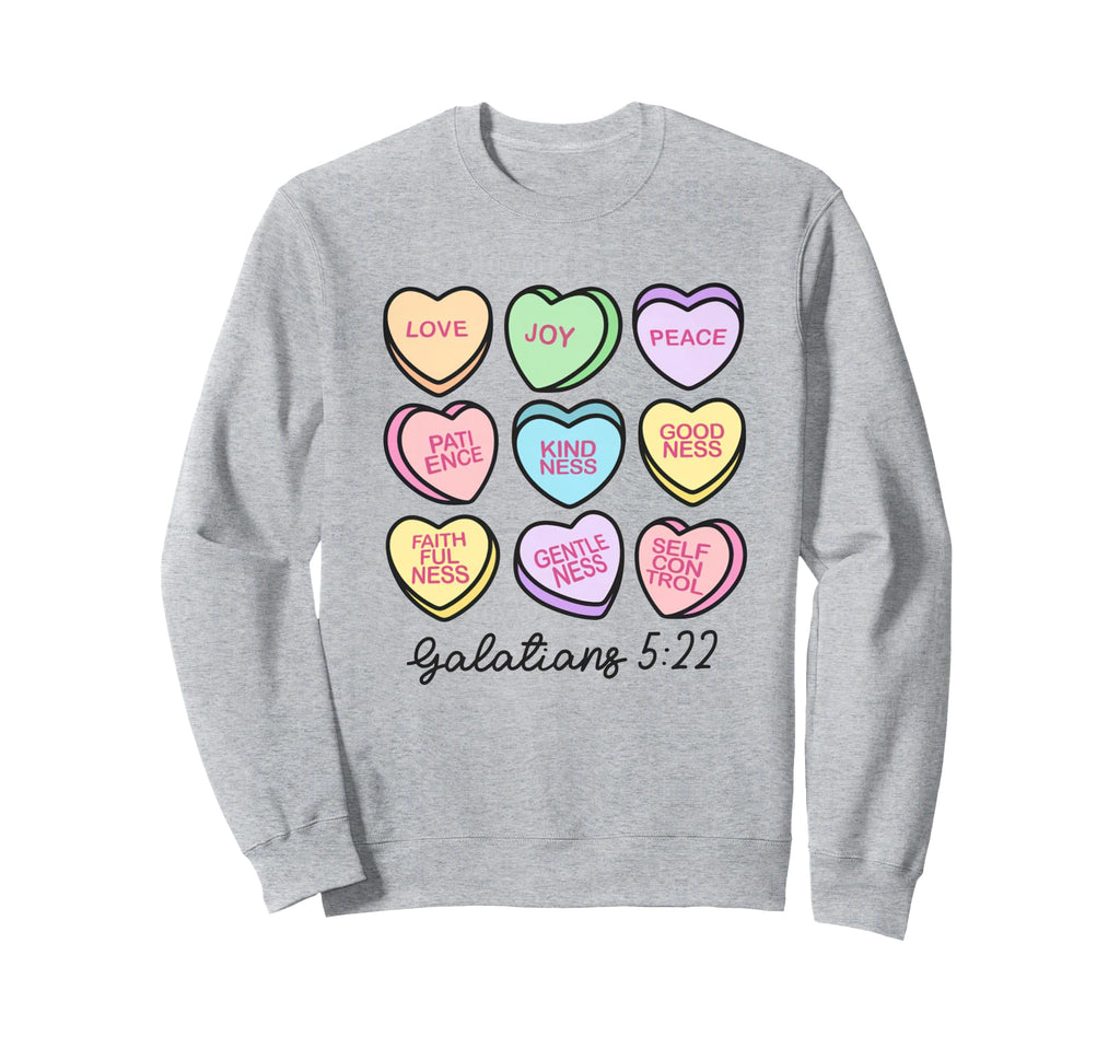 Christian Valentine Galatians Sweatshirt - Fun Novelty Design Unisex
