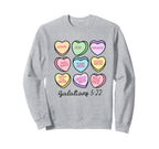 Christian Valentine Galatians Sweatshirt - Fun Novelty Design Unisex