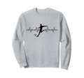 Football Heartbeat Soccer Lovers Sweatshirt - Streetwear Style Men Women