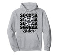 Soccer Sister Soccer Coquette Bow Hoodie - Streetwear Style Men Women