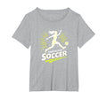 Born To Play Soccer Womens T-Shirt - Unique Graphic for Adults
