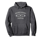 Sacred Heart Spartans Soccer Ball 2025 Hoodie - Novelty Apparel Unisex