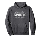 Living That Sports Mom Life Sports Mama Hoodie - Unique Graphic for Adults