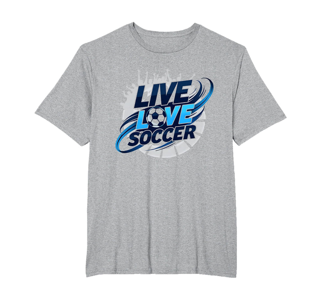 Soccer Mom Live Love Soccer Passion Sweatshirt - Graphic Print for Adults