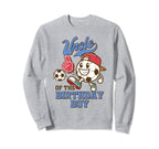 Soccer Uncle Birthday Party Sweatshirt - Minimalist Print for Adults