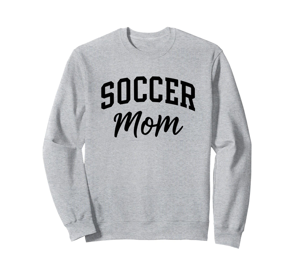 Proud Soccer Mom Supporter Sweatshirt - Aesthetic Graphic Unisex