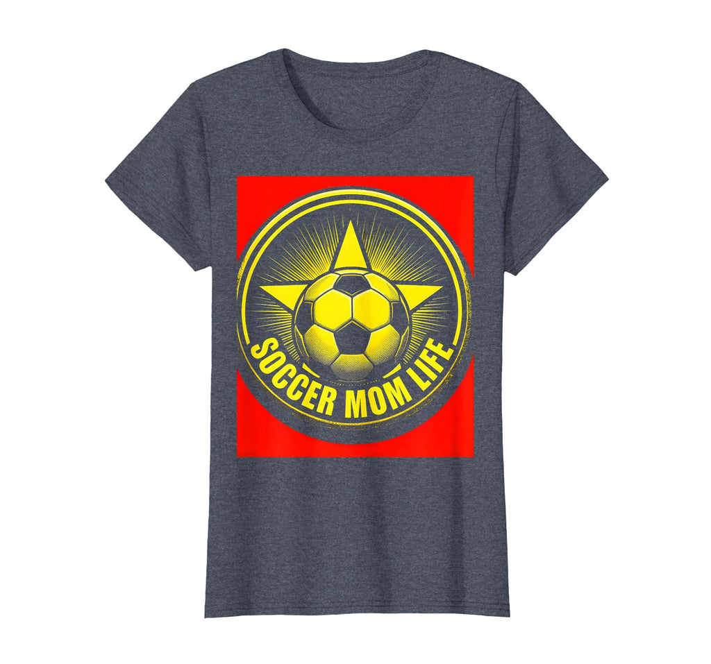 Soccer Mom Life Sports Moms T-Shirt - Custom Art Print Men Women