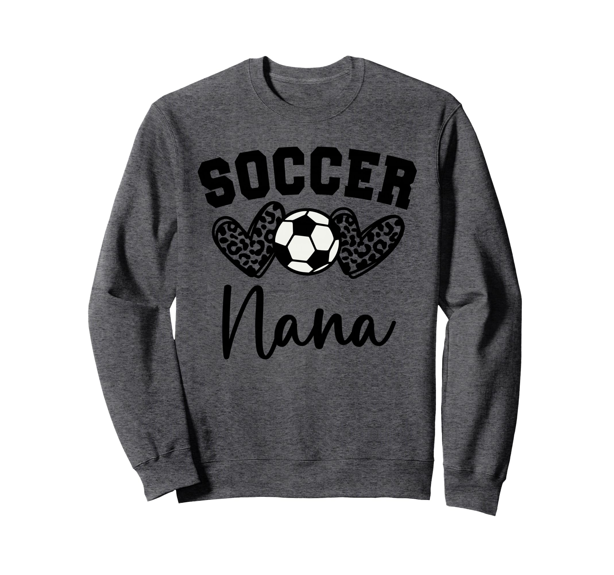 Soccer Nana Matching Family Soccer Sweatshirt - Trendy Graphic Unisex