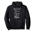 Soccer Mom Gift My Favorite Soccer Player Hoodie - Minimalist Print Unisex