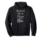 Soccer Mom Gift My Favorite Soccer Player Hoodie - Minimalist Print Unisex