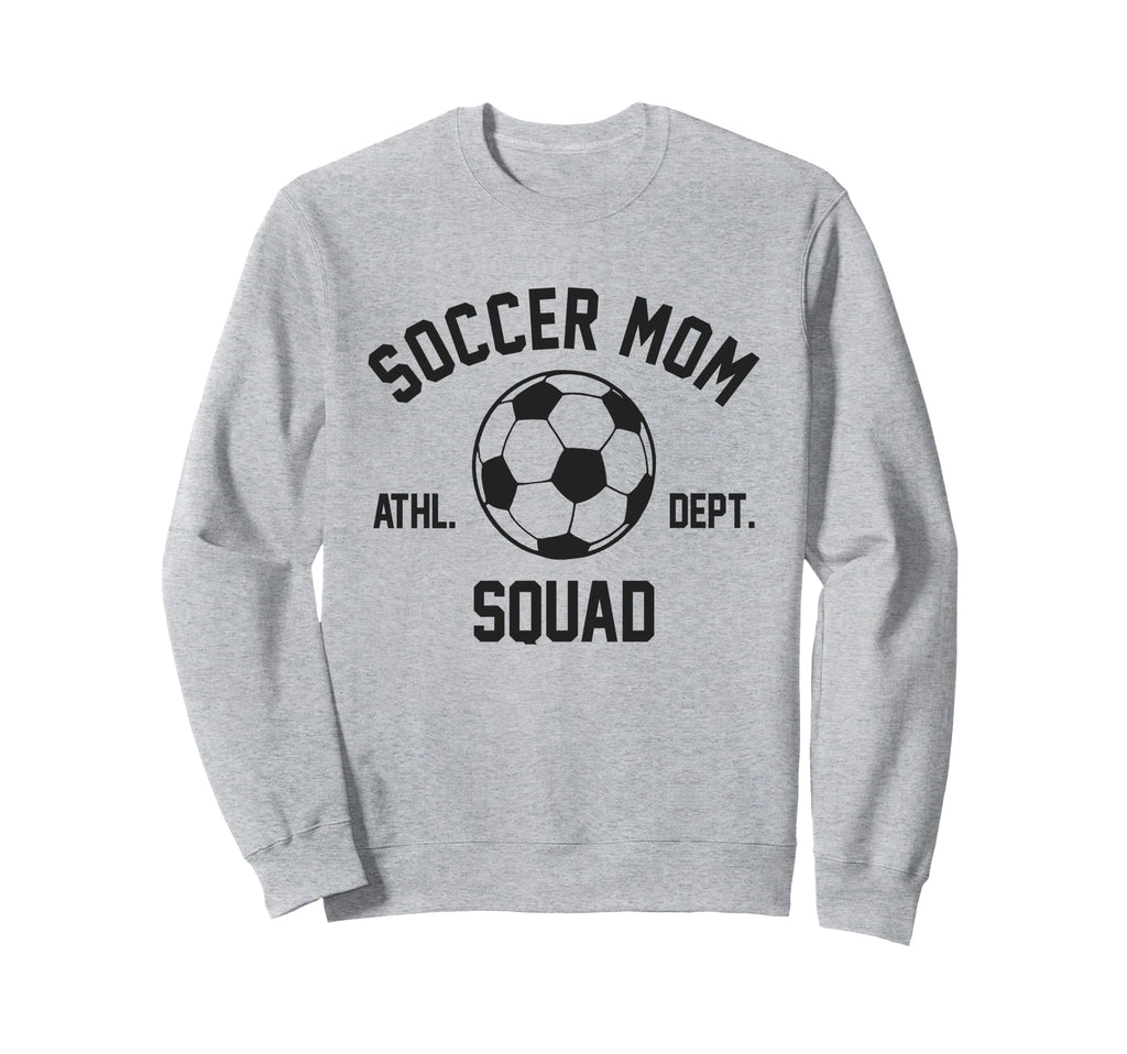 Soccer Mom Squad Gifts Sweatshirt - Trendy Graphic for Adults