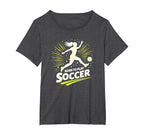 Born To Play Soccer Womens T-Shirt - Fun Novelty Design Unisex