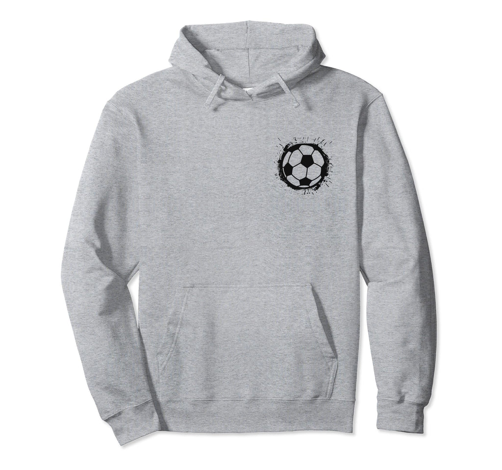 Soccer Player Ball Sports Hoodie - Minimalist Print Unisex