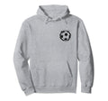Soccer Player Ball Sports Hoodie - Minimalist Print Unisex