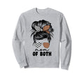 Mom Both Football And Soccer Mom Sweatshirt - Unique Graphic Men Women