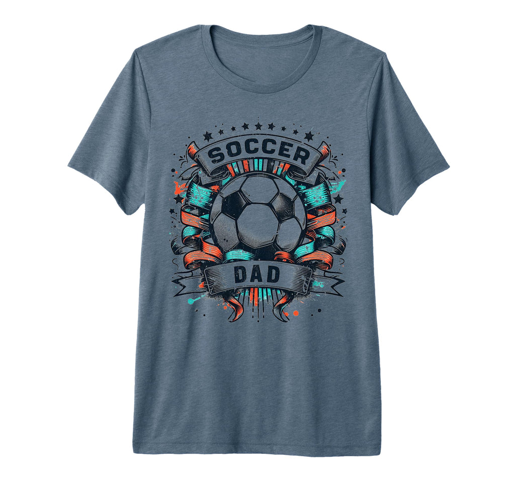 Soccer Dad Family Matching Dad T-Shirt - Casual Everyday Wear Men Women