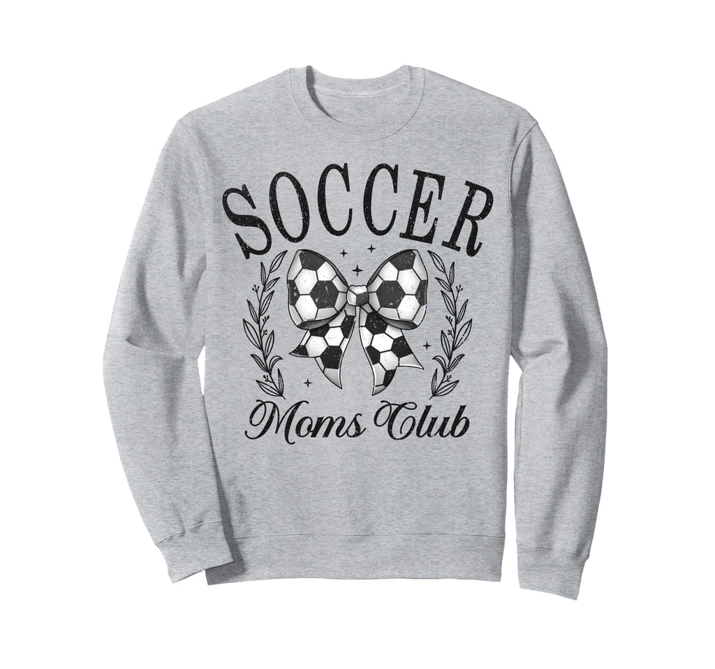 Soccer Moms Club Sweatshirt - Aesthetic Graphic for Adults