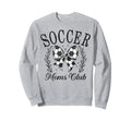 Soccer Moms Club Sweatshirt - Aesthetic Graphic for Adults