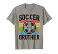 Soccer Brother Family Matching Team T-Shirt - Minimalist Print for Adults