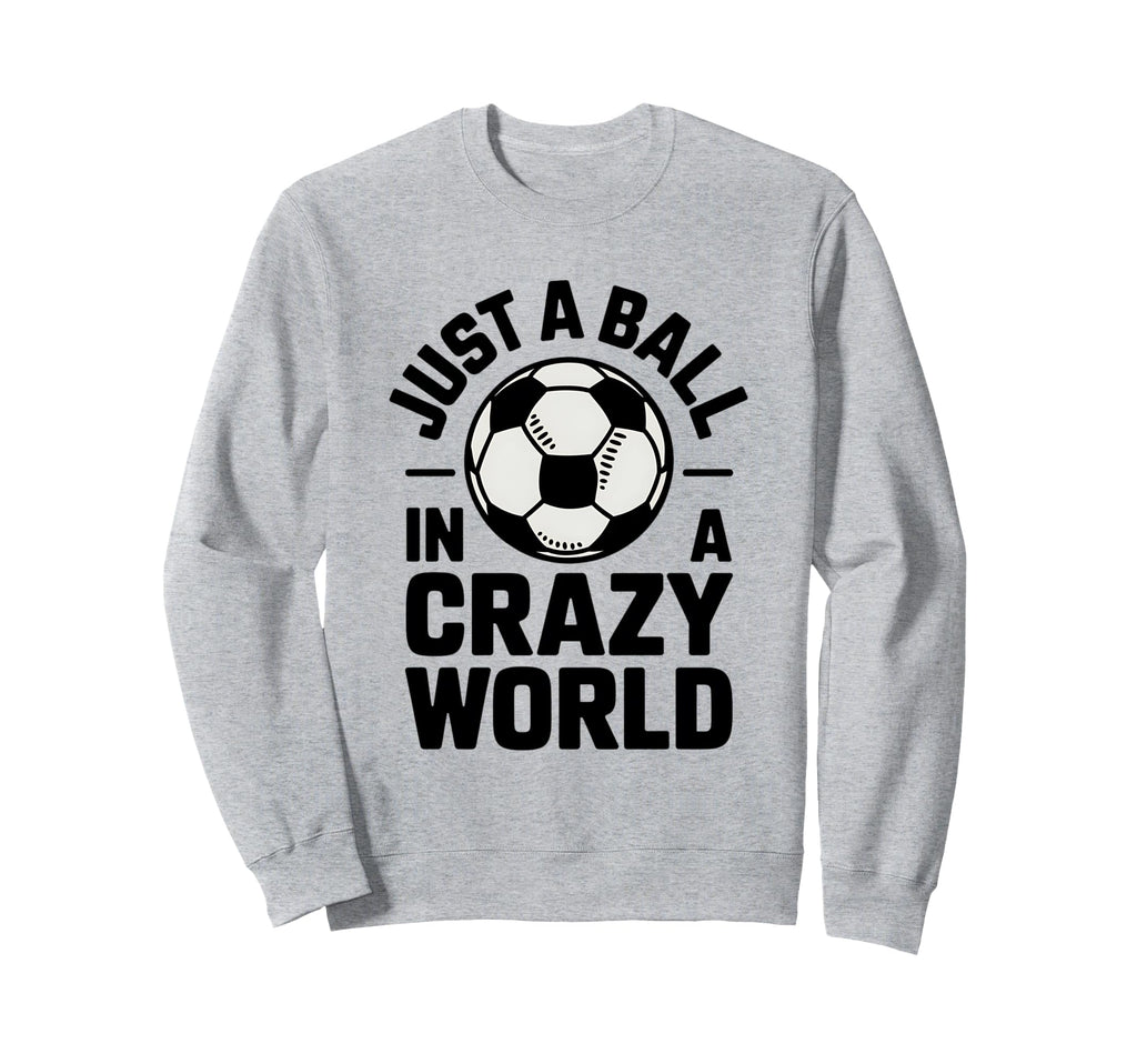 Soccer Player Soccer Sport Soccer Sweatshirt - Minimalist Print for Adults
