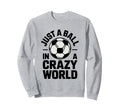 Soccer Player Soccer Sport Soccer Sweatshirt - Minimalist Print for Adults
