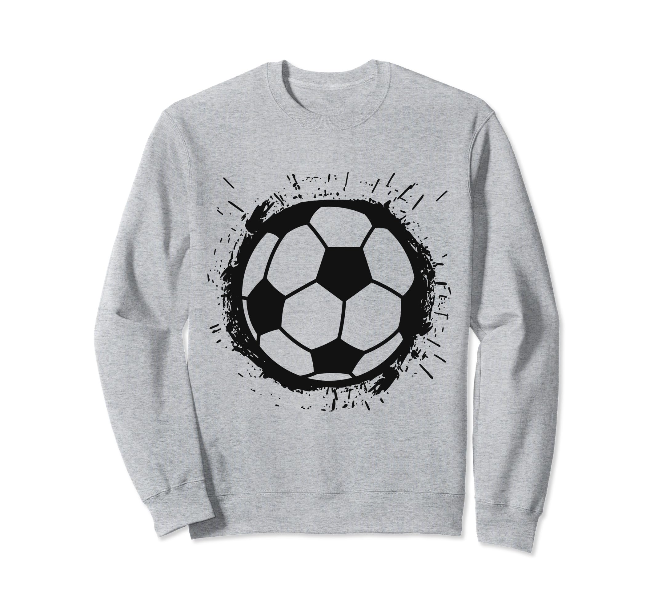 Soccer Player Ball Sports Sweatshirt - Streetwear Style for Adults