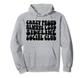 Sideline Social Club Soccer Mom Hoodie - Novelty Apparel for Adults