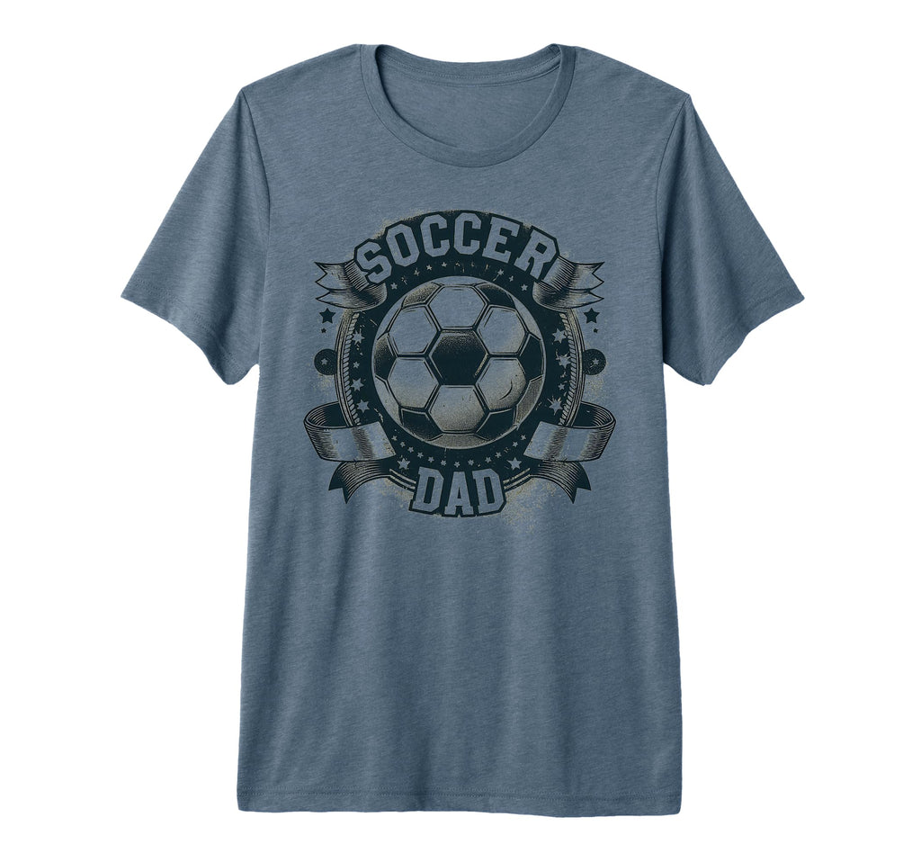 Soccer Dad Family Matching Dad Fathers T-Shirt - Aesthetic Graphic Unisex