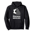 I Am Defensive Midfielder Football Soccer Hoodie - Trendy Graphic Unisex