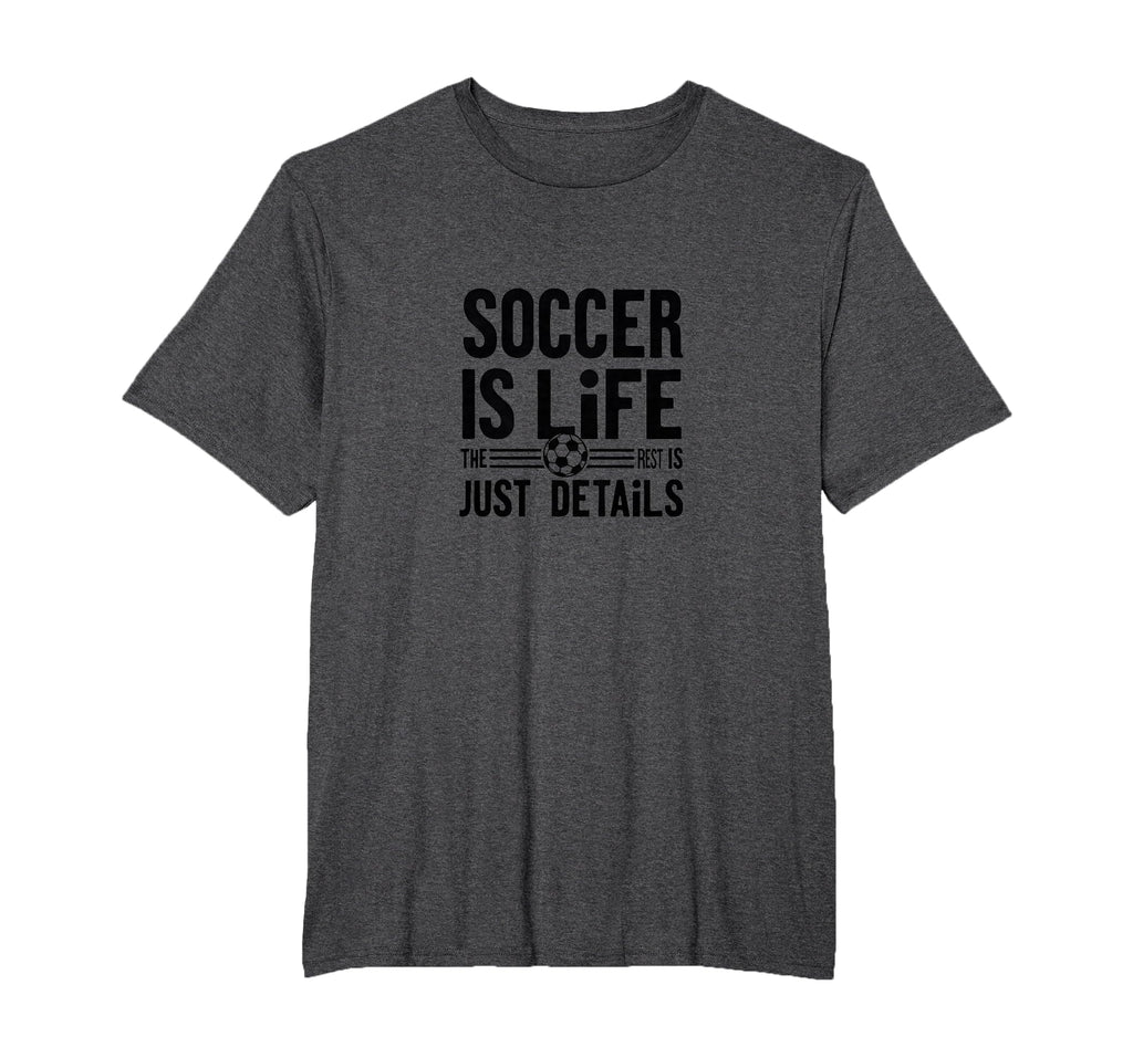 Soccer Is Life Soccer Dads Sporty T-Shirt - Aesthetic Graphic Men Women