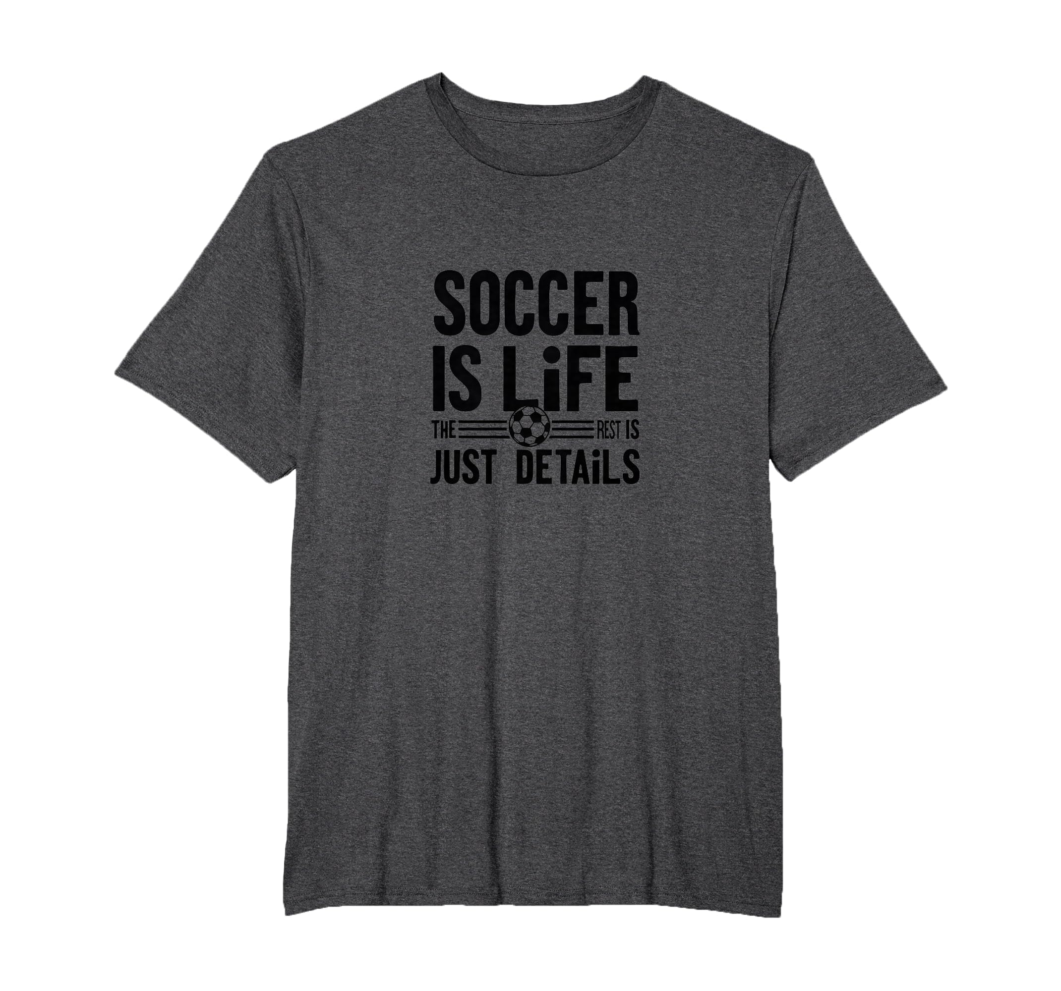 Soccer Is Life Soccer Dads Sporty T-Shirt - Custom Art Print Men Women
