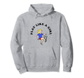 Play Like Soccer Hoodie - Aesthetic Graphic for Adults