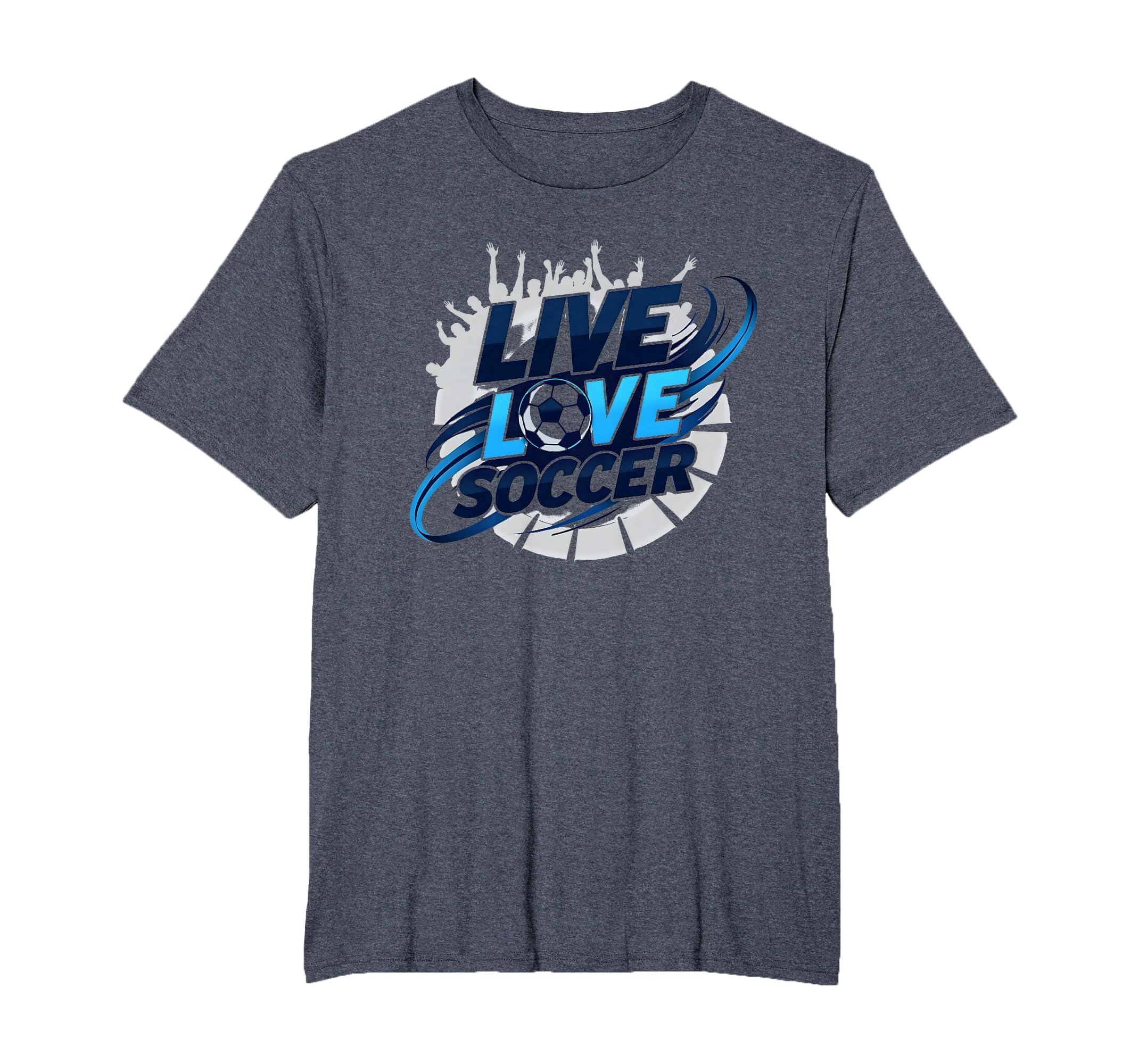 Soccer Mom Live Love Soccer Passion Sweatshirt - Trendy Graphic Unisex