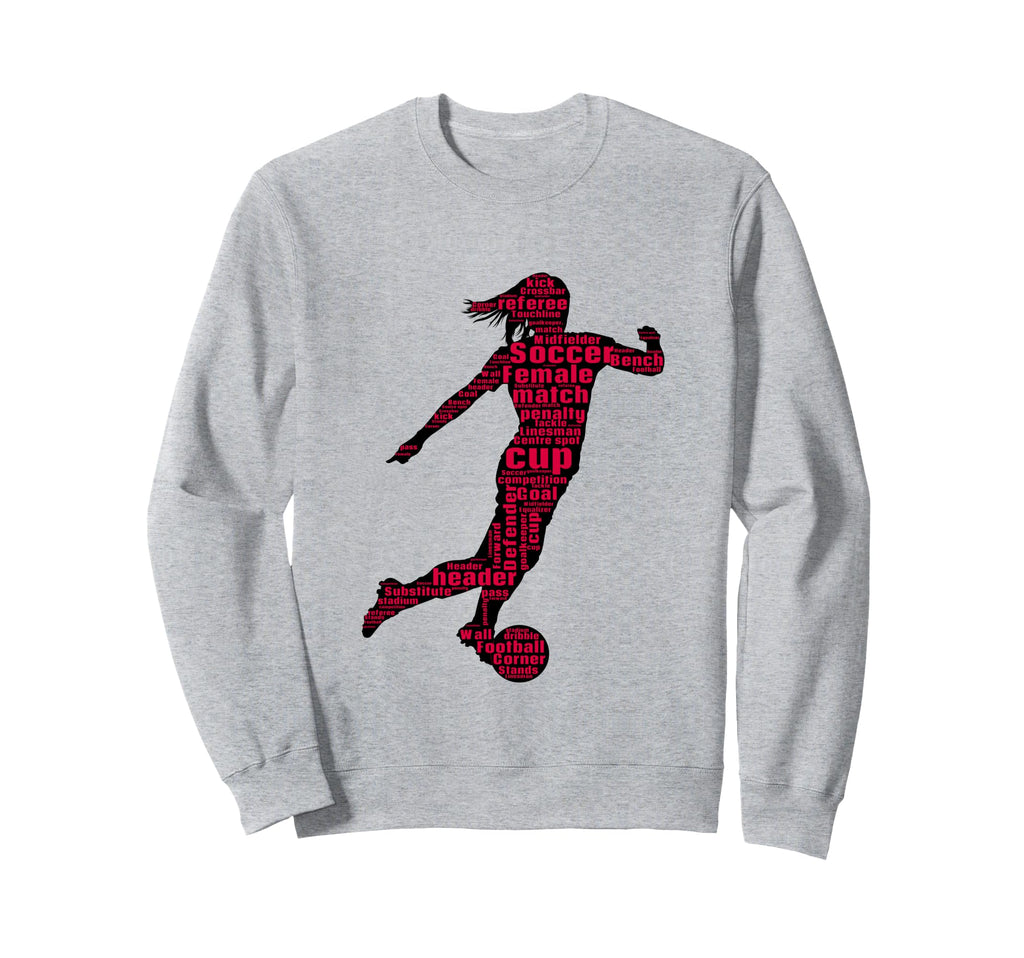 Soccer Jersey And Soccer Lovers Sweatshirt - Fun Novelty Design Men Women