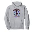 More Than Soccer Mom Multitasking Hoodie - Graphic Print for Adults