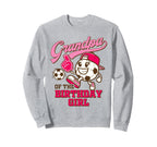 Soccer Grandpa Birthday Party Grandpa Sweatshirt - Novelty Apparel Unisex