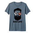 Mens Soccer Football Dad Messy Hair T-Shirt - Aesthetic Graphic Unisex