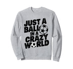 Soccer Player Soccer Sport Sweatshirt - Casual Everyday Wear Men Women