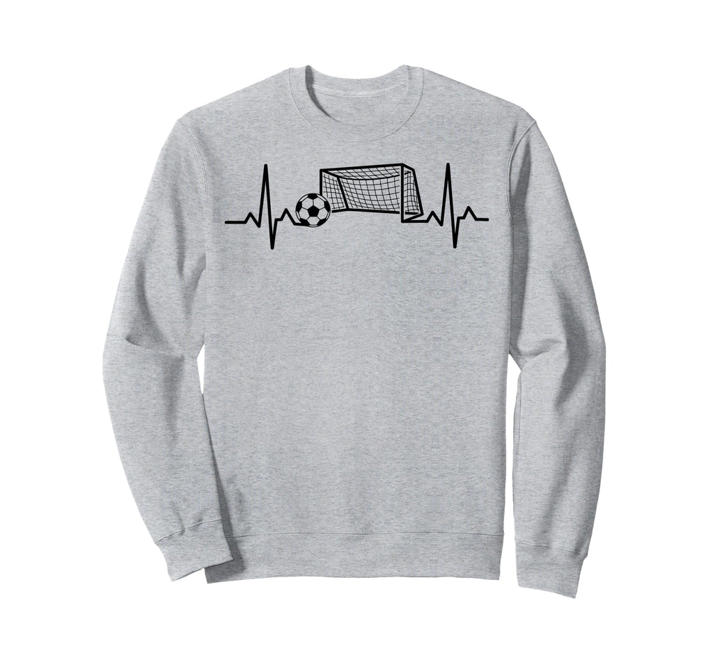 Soccer Heartbeat Football Lovers Sweatshirt - Streetwear Style Men Women