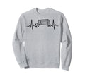 Soccer Heartbeat Football Lovers Sweatshirt - Streetwear Style Men Women