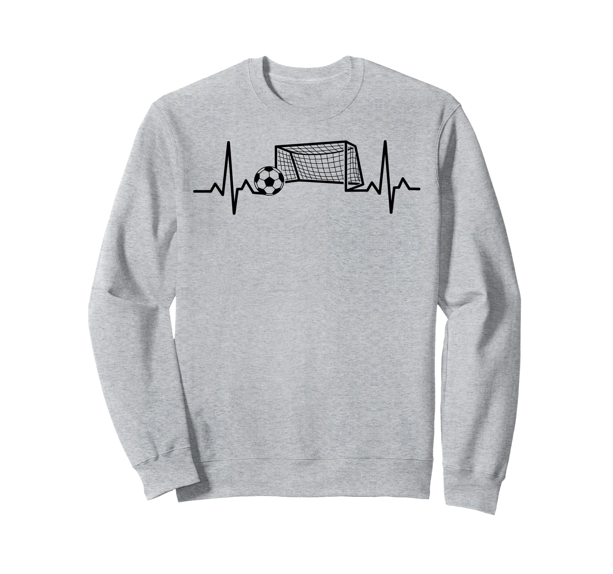 Soccer Heartbeat Football Lovers Sweatshirt - Streetwear Style Men Women
