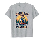Soccer Mom Game Day Planner T-Shirt - Custom Art Print Men Women
