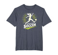 Born To Play Soccer Womens T-Shirt - Custom Art Print Men Women