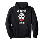 Goalkeeper Hockey Mask Canadian Maple Leaf Hoodie - Novelty Apparel Unisex