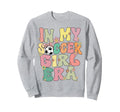 My Soccer Era Groovy Soccer Soccer Sweatshirt - Minimalist Print Men Women