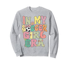 My Soccer Era Groovy Soccer Soccer Sweatshirt - Minimalist Print Men Women
