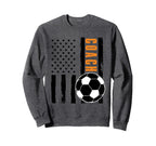 Usa Flag Soccer Coach Funny Soccer Sweatshirt - Streetwear Style Men Women