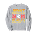 I Didnt Plan Becoming Soccer Mom Sweatshirt - Novelty Apparel for Adults