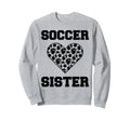 Soccer Sister Family Matching Sweatshirt - Custom Art Print Men Women